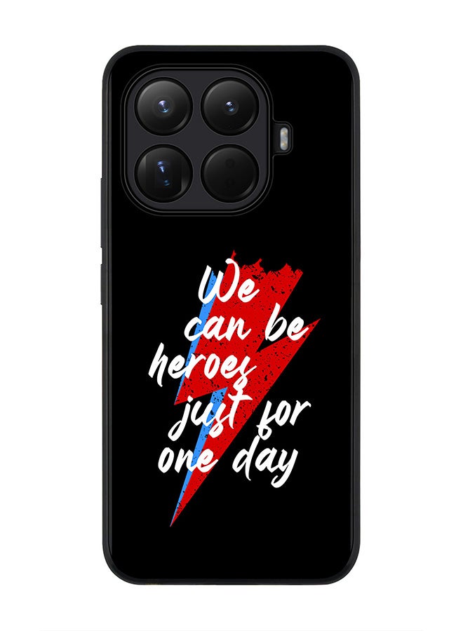 For Xiaomi 15T Pro Case,Slim fit Camera Protection, Shockproof Thin Phone cover  - We can be heros